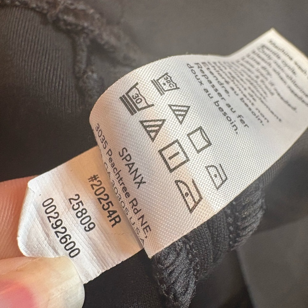 SOLD — Spanx Black PerfectFIT Spanxsmooth Ankle-Length Straight Pants medium - Picture 4 of 4